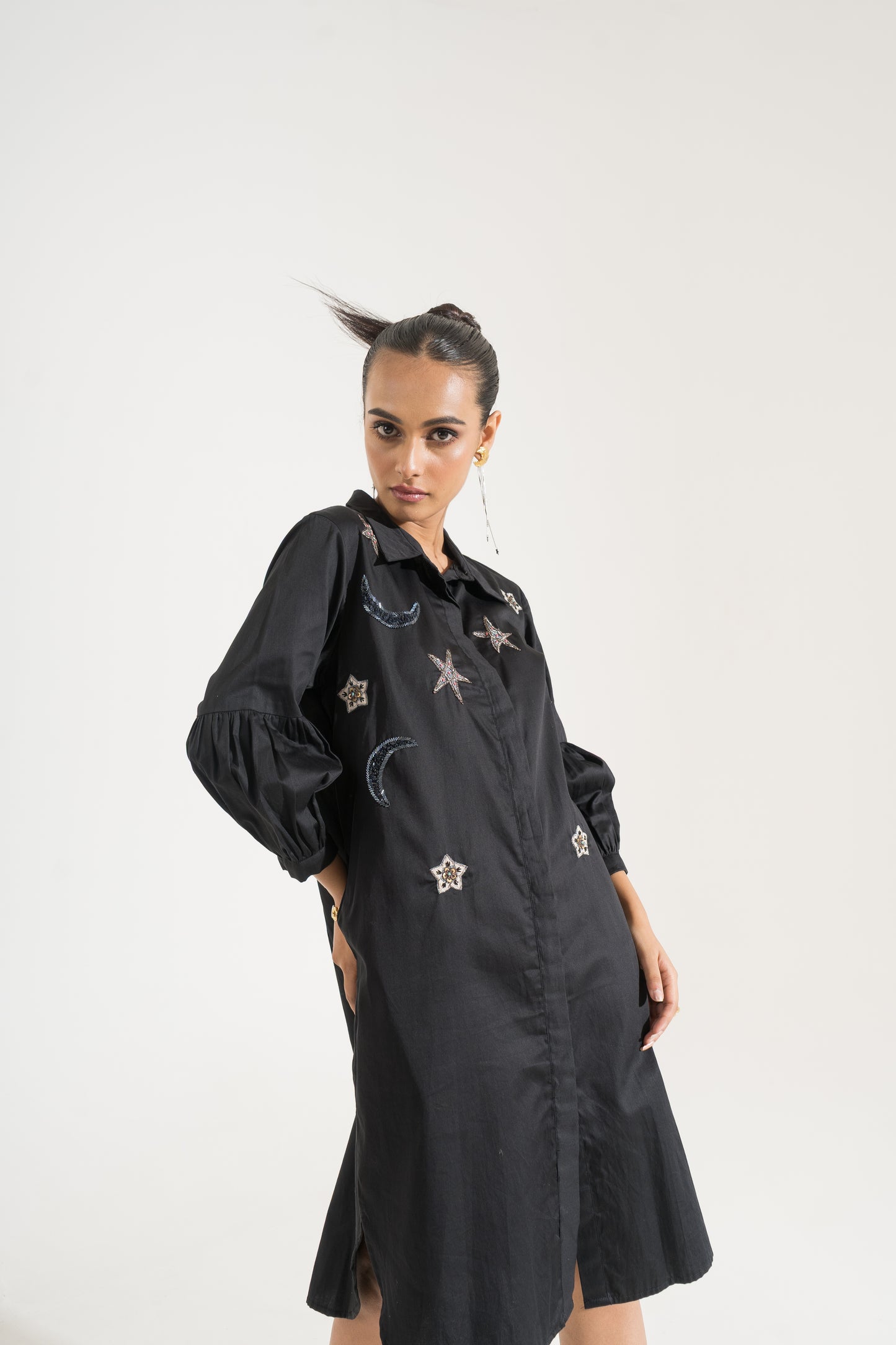 Celestial Dreams Shirt Dress