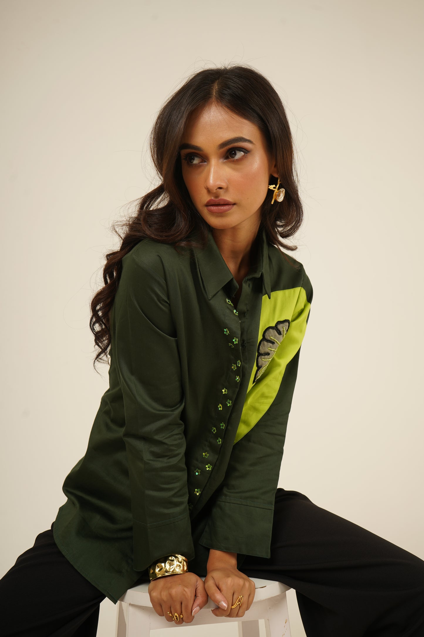 Envy Curve Panel Shirt