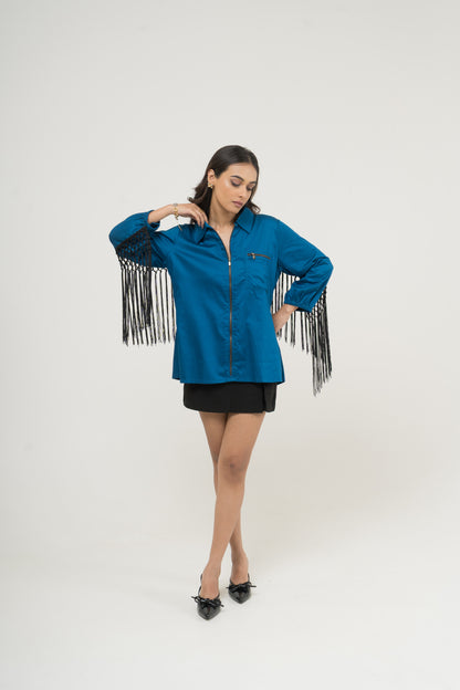 Boho Swing Fringe Shirt