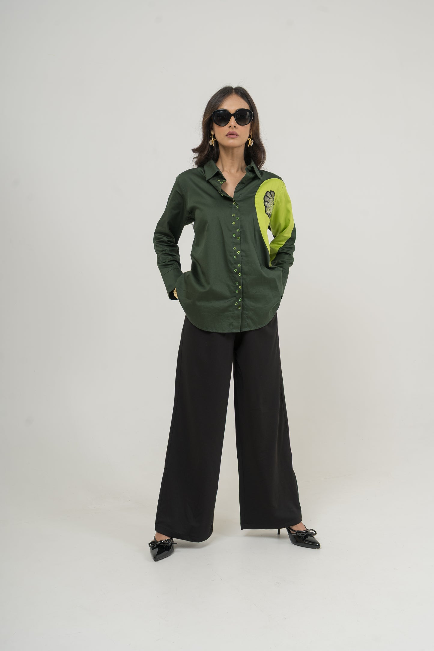 Envy Curve Panel Shirt