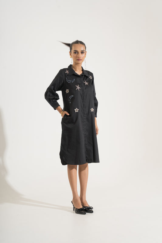 Celestial Dreams Shirt Dress