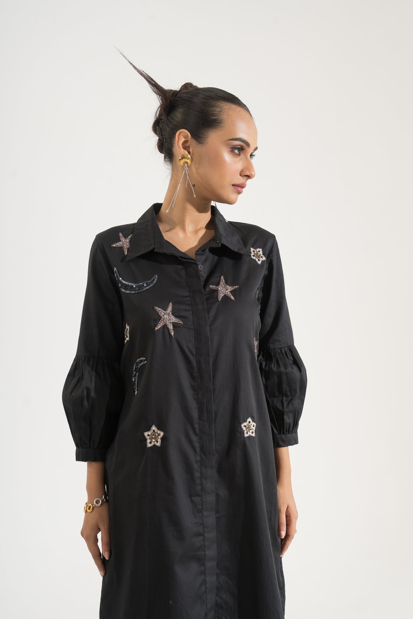 Celestial Dreams Shirt Dress