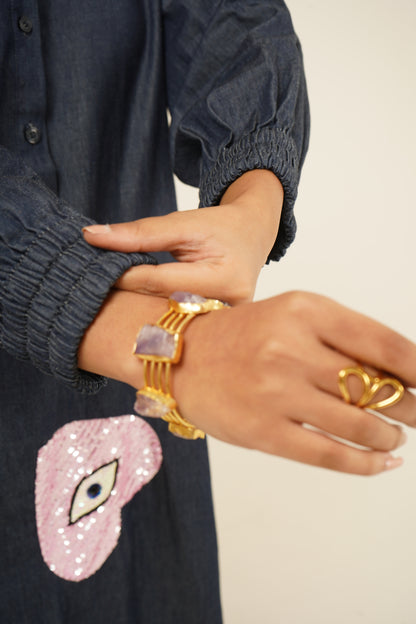 Midnight Heartbeat Dress