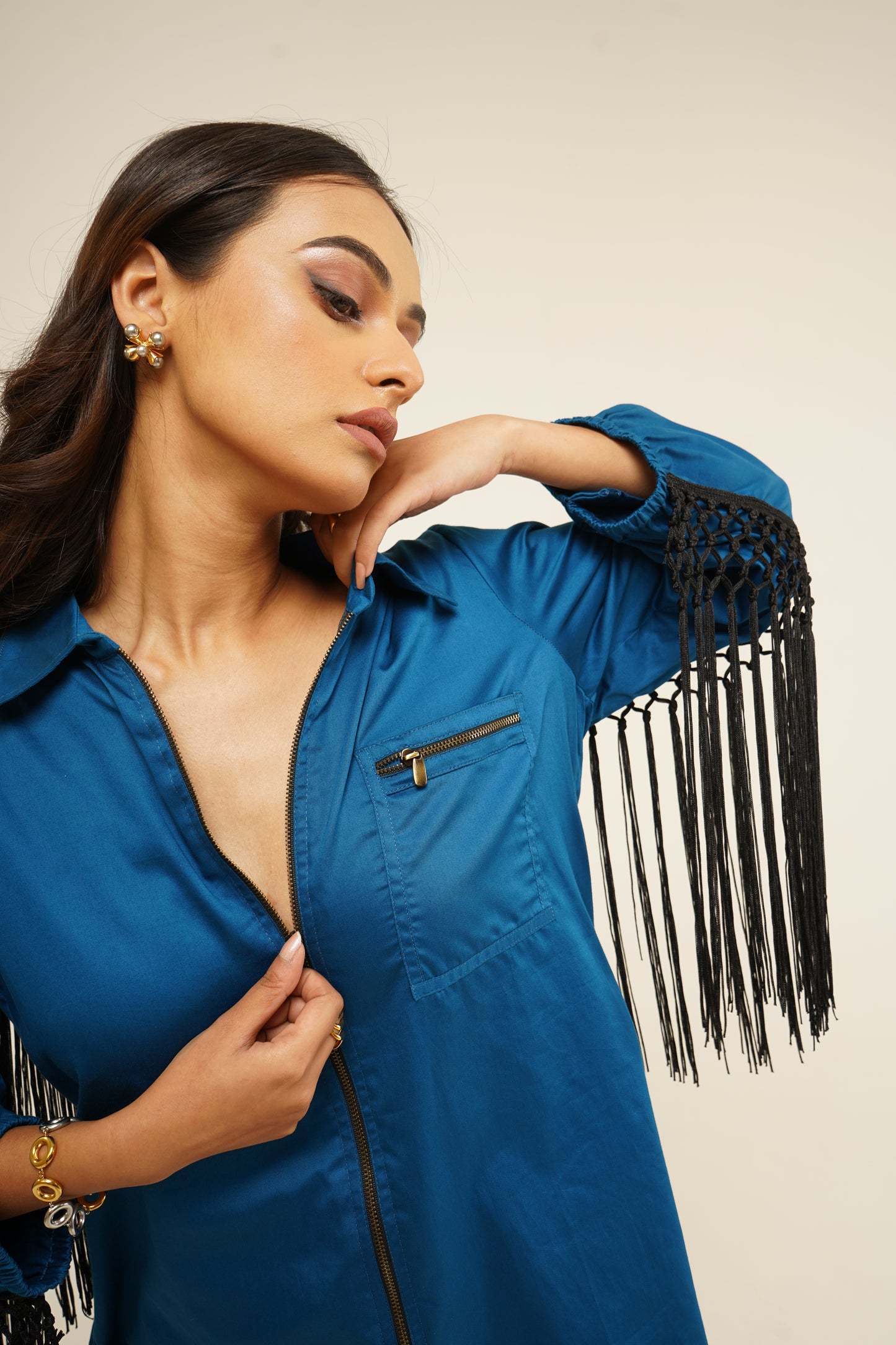 Boho Swing Fringe Shirt